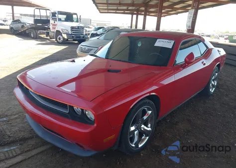 2012 Dodge Challenger Sxt z USA, uszkodzony, nr VIN 2C3CDYAG2CH235712